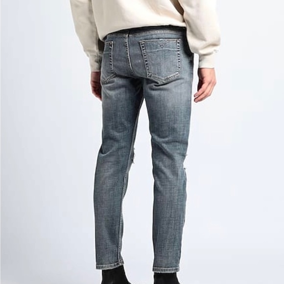 Versace Jeans Coutour Distressed blue jeans 36 US - Picture 13 of 16